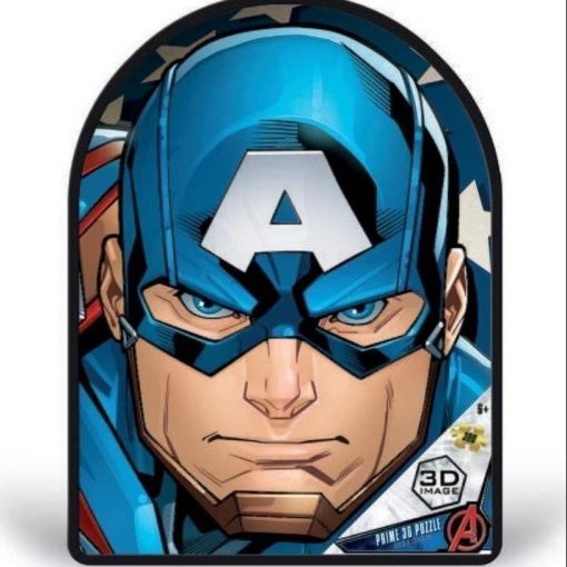 PUZZLE 3D LATTA CAPTAIN AMERICA 300 PZ - GRANDI GIOCHI