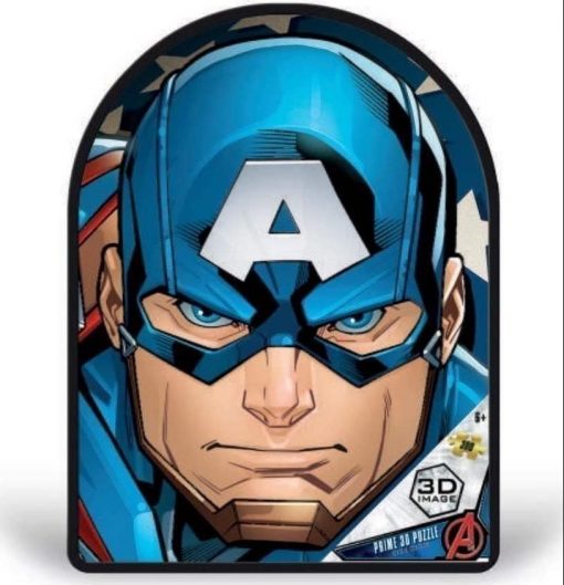 PUZZLE 3D LATTA CAPTAIN AMERICA 300 PZ - GRANDI GIOCHI