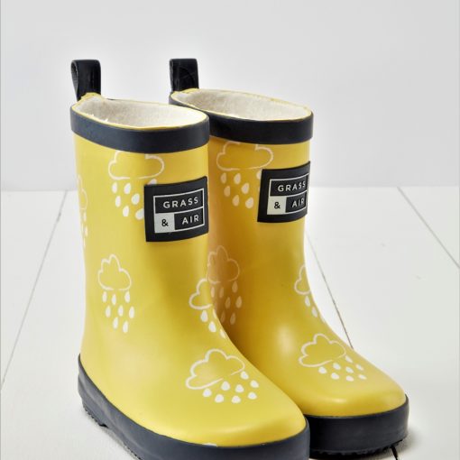 STIVALI GIALLI CAMBIA COLORE TAGLIA 23 - GRASS & AIR