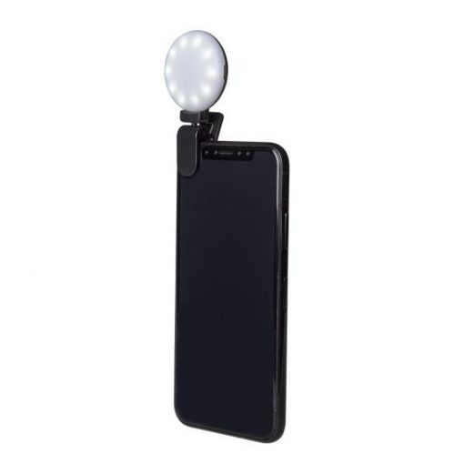 Alternative view of UNIVERSAL SELFIE FLASH LIGHT BLACK - CELLY