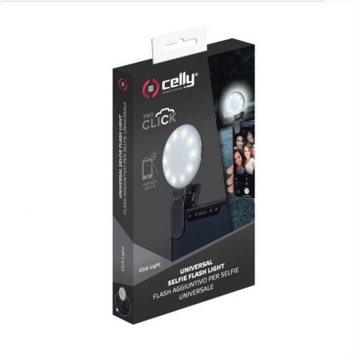 UNIVERSAL SELFIE FLASH LIGHT PINK - CELLY