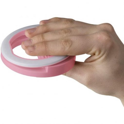 Alternative view of UNIVERSAL SELFIE FLASH LIGHT PROFESSIONAL PINK - CELLY