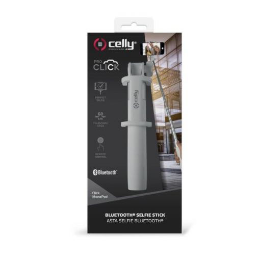 CLICK MONOPOD SELFIE STICK BLUETOOTH CON TELECOMANDO - CELLY - immagine 4
