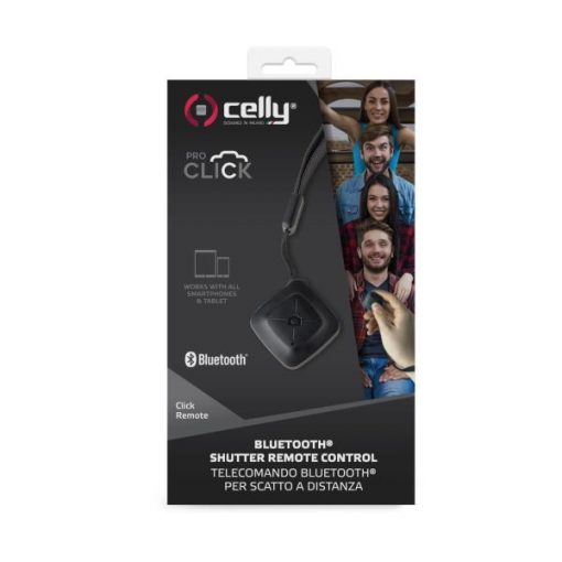 UNIVERSAL BLUETOOTH REMOTE CONTROL BLACK - CELLY - immagine 3