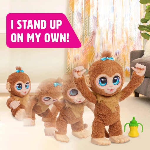 PRODOTTO IN ARRIVO! - PEANUT THE MONKEY - FUR REAL - immagine 5
