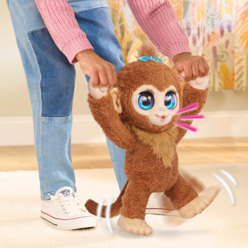 PRODOTTO IN ARRIVO! - PEANUT THE MONKEY - FUR REAL - immagine 3