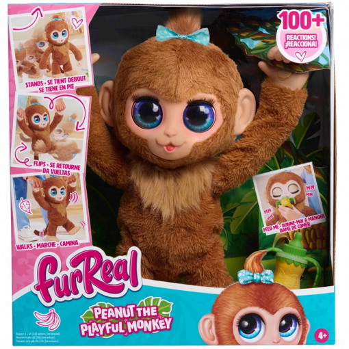 PRODOTTO IN ARRIVO! - PEANUT THE MONKEY - FUR REAL