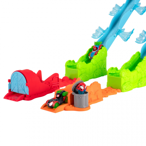 PRODOTTO IN ARRIVO! - SPIDEY METALL MEGA JUMP SET - JADA - immagine 4