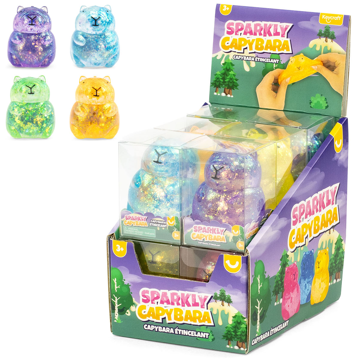 CAPYBARA GLITTER ASSORTITO