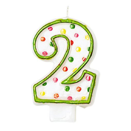 CANDELA NUMERO 2 - AMSCAN