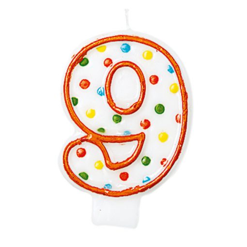 CANDELA NUMERO 9 - AMSCAN