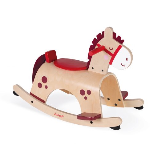 PRODOTTO IN ARRIVO! - CAVALLO A DONDOLO IN LEGNO - JANOD