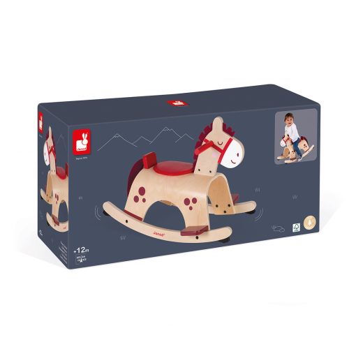 Alternative view of PRODOTTO IN ARRIVO! - CAVALLO A DONDOLO IN LEGNO - JANOD