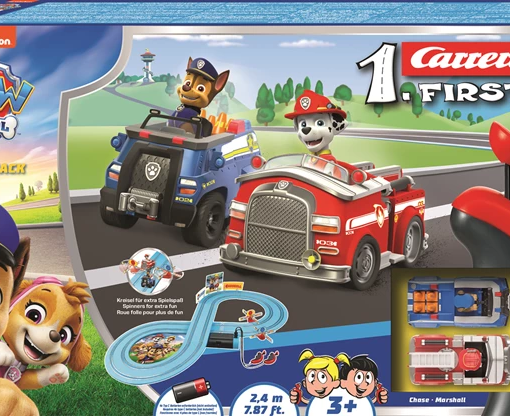 PRODOTTO IN ARRIVO! - PAW PATROL PISTA PRIMO INSEGUIMENTO - CARRERA