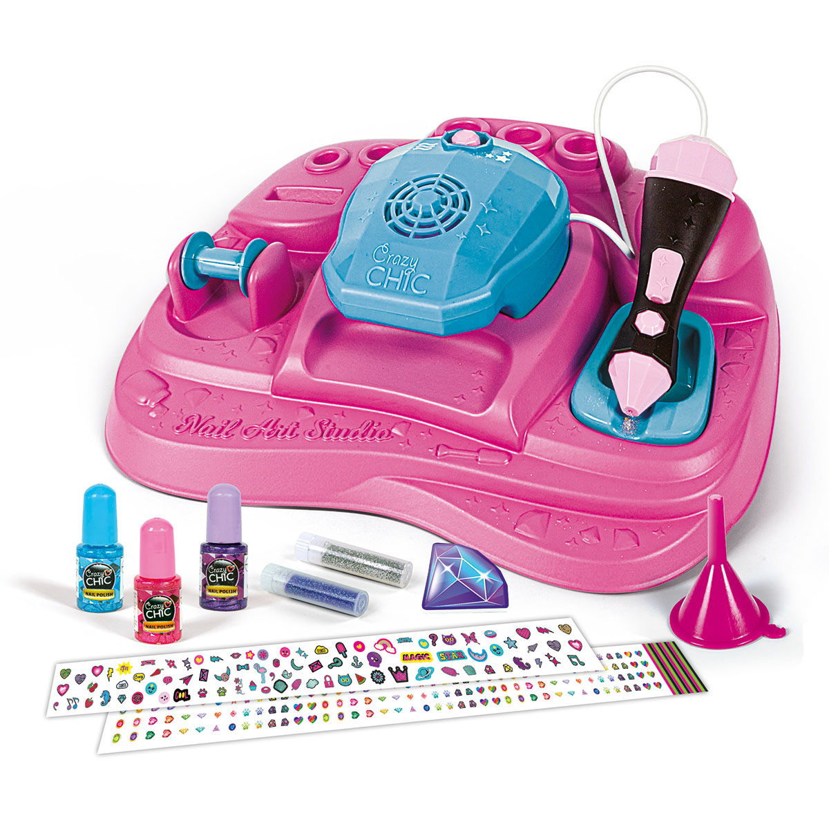 DESIGN UNGHIE SUPER STAR CRAZY CHIC - CLEMENTONI - BESTSELLER - immagine 3