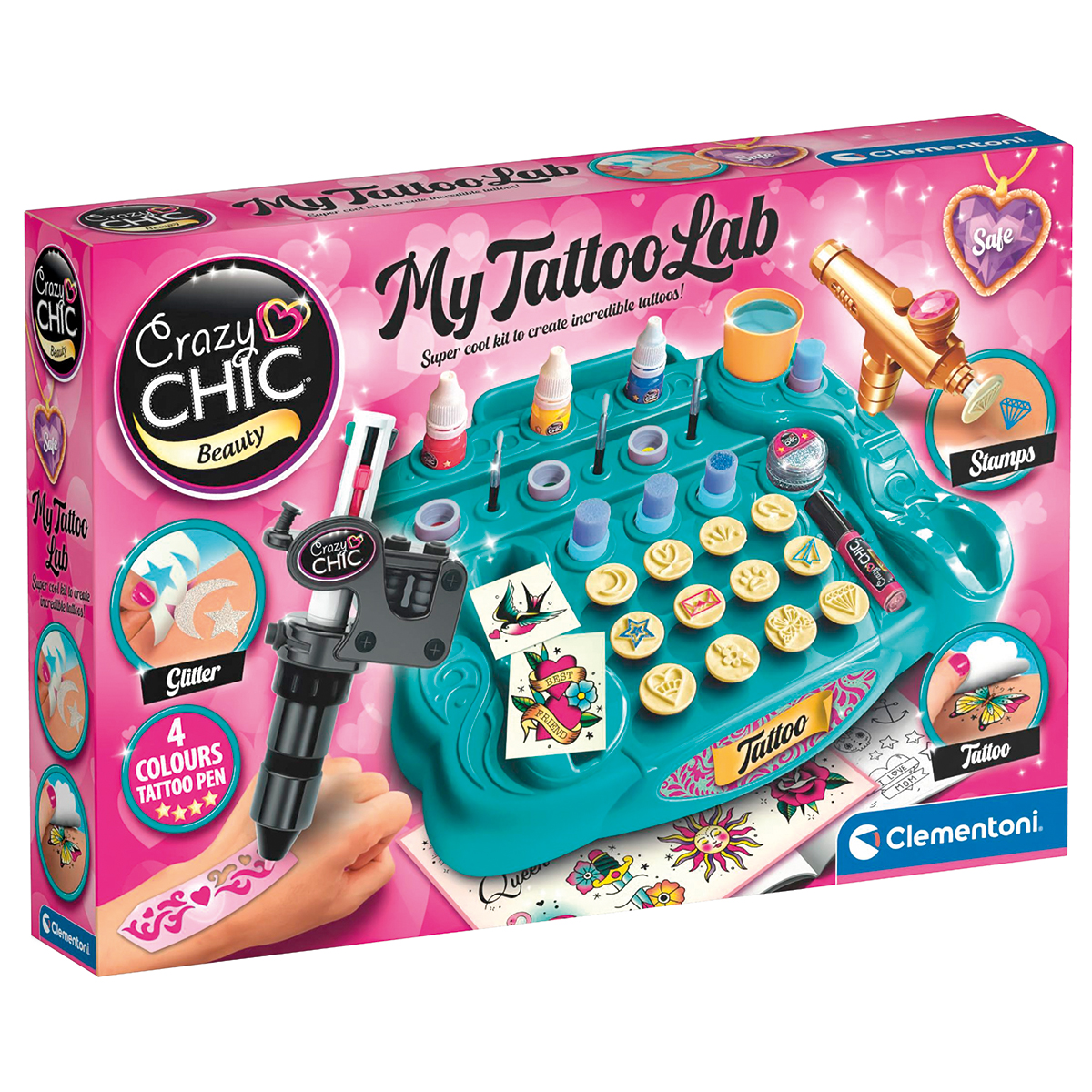 MY TATTOO LAB CRAZY CHIC - CLEMENTONI - BESTSELLER