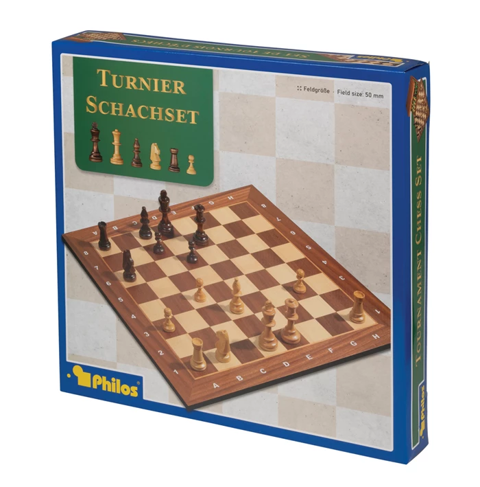 SCACCHIERA DA TORNEO IN LEGNO - PHILOS - BESTSELLER