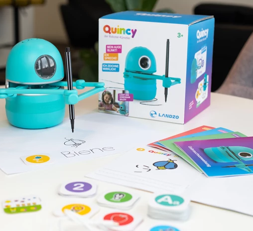 Alternative view of QUINCY ROBOT PER DISEGNARE - LANDZO - DE