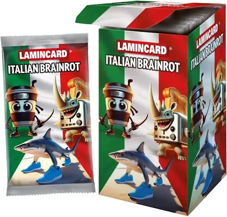 CARTE ITALIAN - MULTIVERSE -BRAINROT LAMINCARD - DIRAMIX