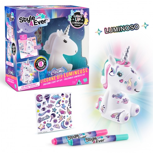 UNICORNO DIY LUMINOSO - CANAL TOYS