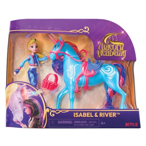 🟡 UNICORN ACADEMY UNICORN ISABEL & RIVER - SPINMASTER - BESTSELLER