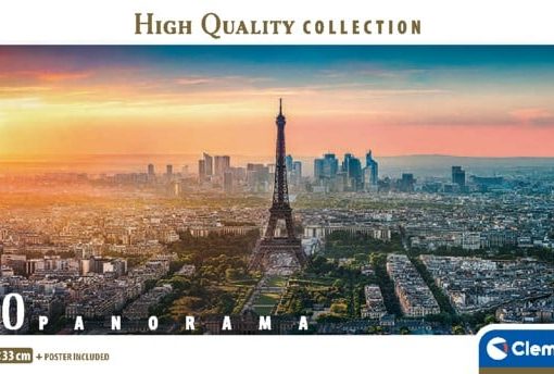 Alternative view of PUZZLE 1000PZ PANORAMA PARIS - CLEMENTONI