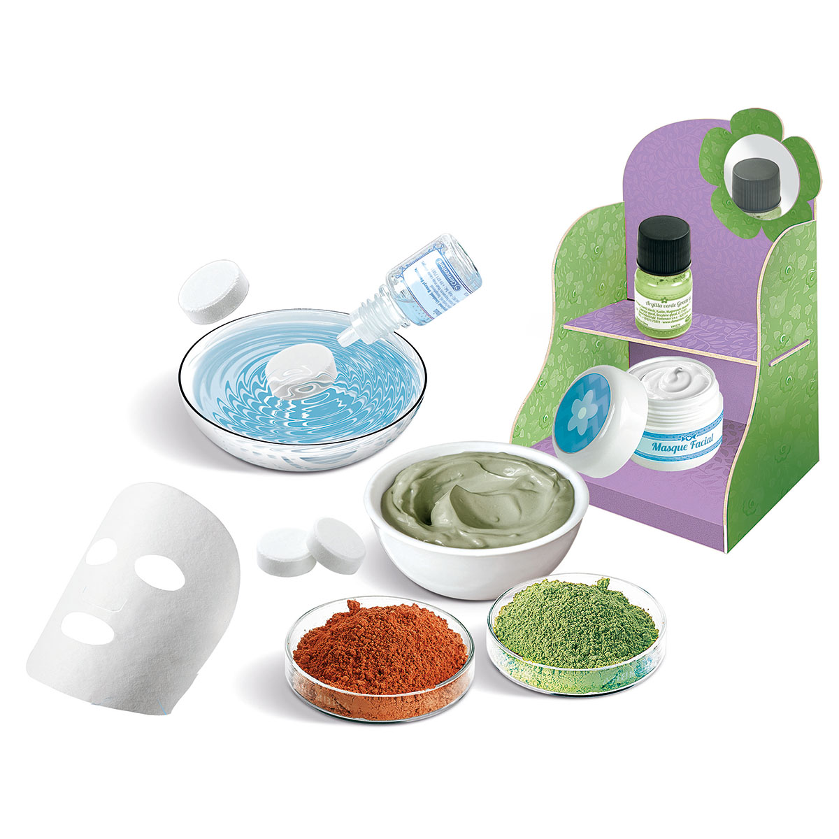 LABORATORIO MASCHERE PER IL VISO - CLEMENTONI - DE - immagine 2