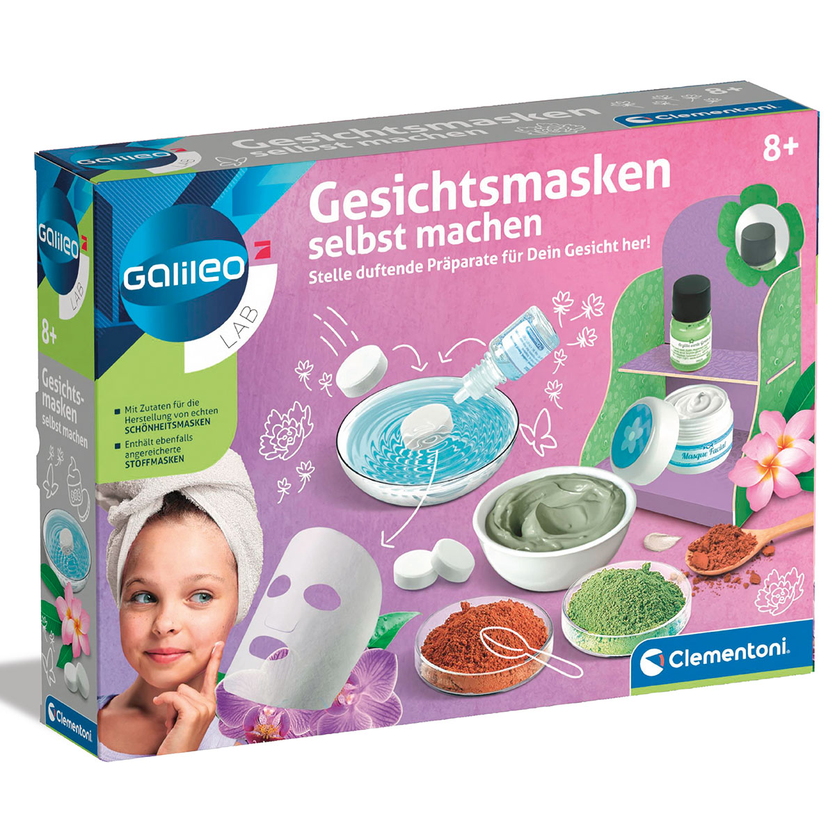 LABORATORIO MASCHERE PER IL VISO - CLEMENTONI - DE