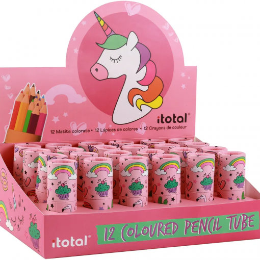 Alternative view of TUBO 12 MATITE COLORATE UNICORN - I-TOTAL