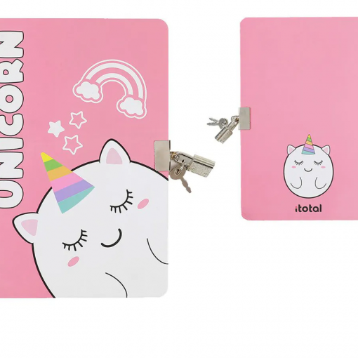 DIARIO SEGRETO UNICORN PINK - I-TOTAL