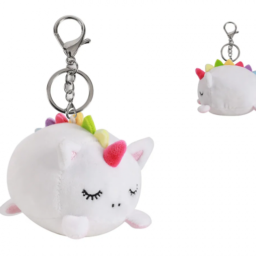 PORTACHIAVI PELUCHES UNICORN - I-TOTAL