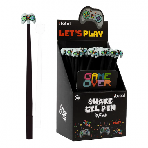 PENNA GEL GAMEBOY FLESSIBILE COLORI ASS. - I-TOTAL