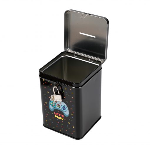 Alternative view of SALVADANAIO IN LATTA GAMEBOY - I-TOTAL