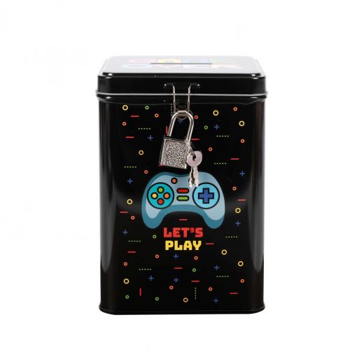 SALVADANAIO IN LATTA GAMEBOY - I-TOTAL