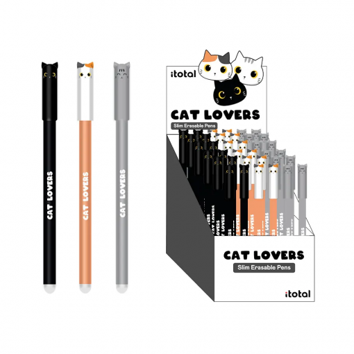 PENNA GEL BLU CAT CANCELLABILE COLORI ASS. - I-TOTAL