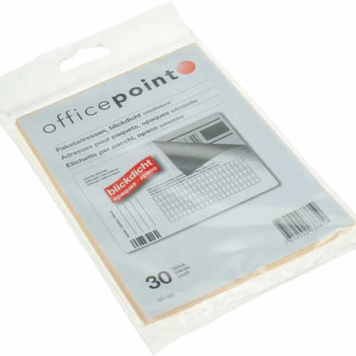 ETICHETTE PER PACCHI PACK DA 30 - OFFICE POINT