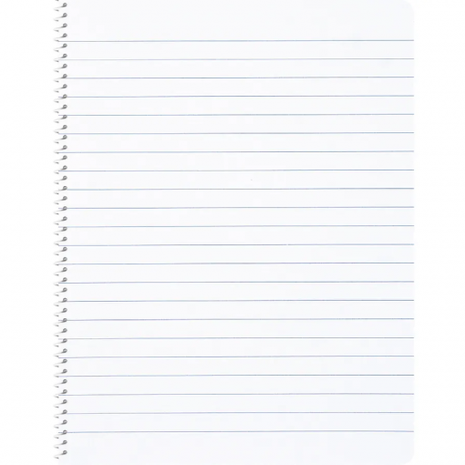 Alternative view of QUADERNO RIGATO 8MM RILEGATURA A SPIRALE COLORI ASS. - NOVOOO