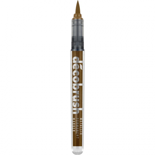 PENNA DECO BRUSH METALLICA BRONZO - KARIN