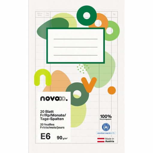 QUADERNO A RIGHE CON COLONNE - NOVOOO