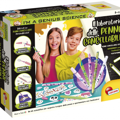 IL LABORATORIO DELLE PENNE CANCELLABILI - LISCIANI - ITALIANO